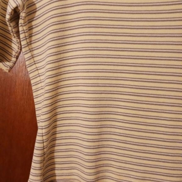 Woman's YellowโStripped Top by Canyon River Blues - Medium - Picture 8 of 8